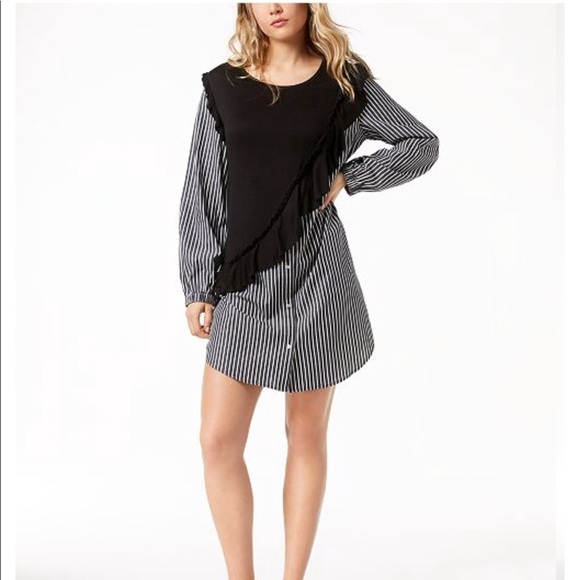 NWT Kensie shirt dress - Picture 2 of 3